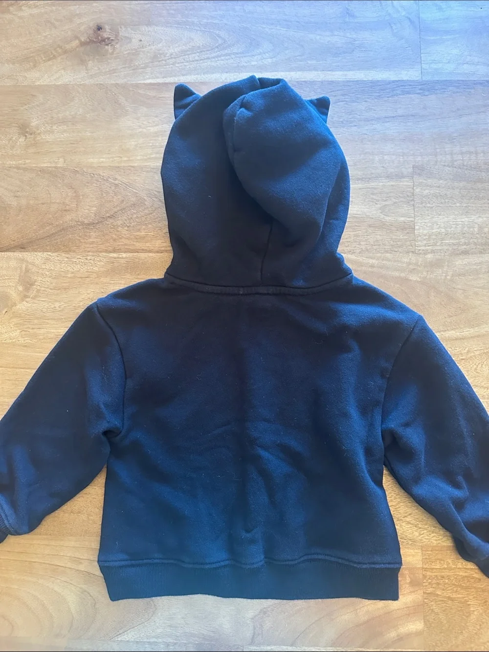 GAP Black Kids Hooded Cat Sweatshirt